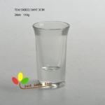 Drinking shot glass 28ml 45 ml 60 ml