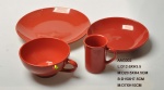 Stoneware dinner set 16pcs