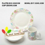 12PCS dinner set wtih 11 oz mug