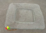 Glass flat plate