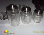 Glass screw lid