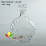 handy made glass decanter